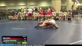 160 lbs Round 1 (10 Team) - Ben Myers, Genoa vs Cameron Freedline, MXW Gold