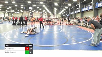 95 lbs Rr Rnd 1 - Kent Clark, NC National Team vs Blake Bartlett, Grain House Grapplers