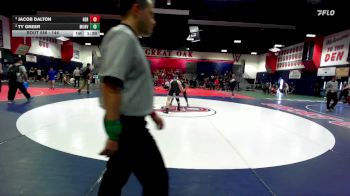 144 lbs Semifinal - Jacob Dalton, Heritage vs Ty Greer, Murrieta Valley