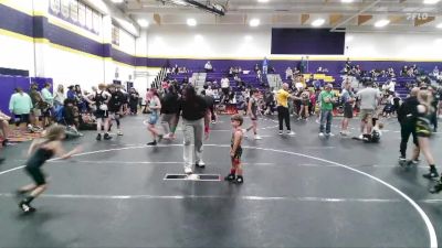 45 lbs Round 5 - Cayne Dynski, Summerville Take Down vs Everleigh Baxley, West Wateree