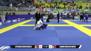 Leandro Caris Dos Santos vs Jefferson Euzébio Meireles 2025 Brasileiro Jiu-Jitsu IBJJF