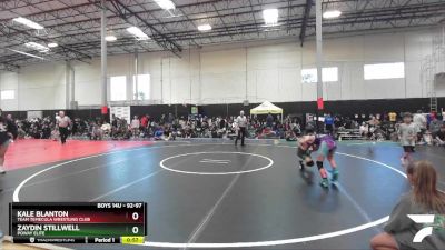 92-97 lbs Cons. Semi - Zaydin Stillwell, Poway Elite vs Kale Blanton, Team Temecula Wrestling Club