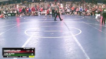 125 lbs Cons. Round 4 - Luke Klinge, Unattached vs Xander Gfell-King, Burnett Trained Wrestling