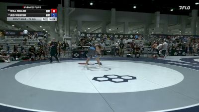 79 kg Cons. Sub-quarters - Will Miller, Boone RTC vs Jed Wester, Minnesota - RTC