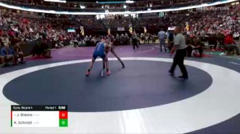 160 lbs Cons. Round 1 - Josh Brecko, Calhan vs Kailer Schmidt, Limon