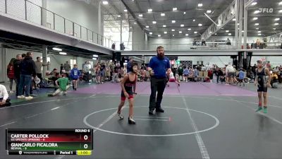 60 lbs Round 6 (8 Team) - Carter Pollock, U2 Upstate Uprising vs Giancarlo Ficalora, Revival