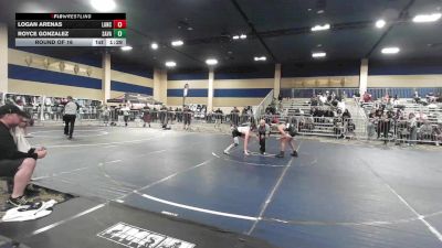 116 lbs Round Of 16 - Logan Arenas, Lancer WC vs Royce Gonzalez, Savage House WC
