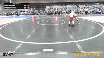 70 lbs Consi Of 16 #1 - Connor Houck, Oroville Rattlers vs Sage Bernstein, Durham Wrestling Club