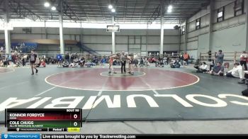 110 lbs Quarterfinal - Cole Chugg, All In Wrestling Academy vs Konnor Fordyce, Kuna