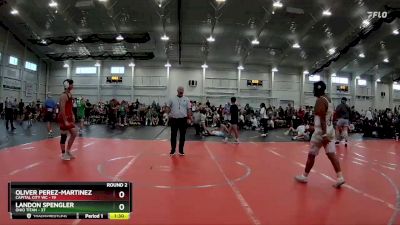 190 lbs Round 2 (4 Team) - Landon Spengler, Ohio Titan vs Oliver Perez-Martinez, Capital City WC