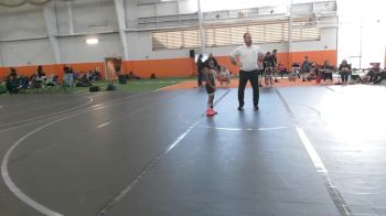 52-56 lbs Quarterfinal - Gavin Lee, Westfall vs Destiny Victory Wren, Donahue Wrestling Academy