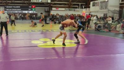 152 lbs 5th Place - Bennet Palmeri, Fairport High School vs Micah Engelman, Mat Assassins