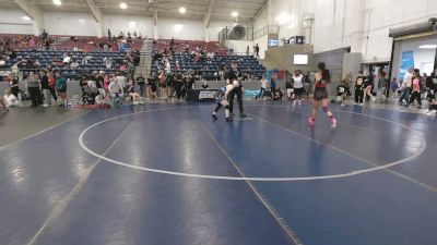 100 lbs Semis - Yliani Garcia, Duran Wrestling Club vs Eliana McBeth, Cardinal Wrestling Club