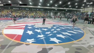 110 lbs Champ. Round 1 - Jace Boynton, Bowman County Dawg Club vs Braylen Williams, Stanley County AAU