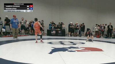 48 kg Champ. Rd Of 32 - Haedyn Cochran, Contenders Wrestling Academy vs Mason Little, Journeymen Wrestling Club