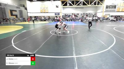 149E lbs Rr Rnd 5 - Jason Daleo, Sacred Heart vs Cole Stone, Army West Point