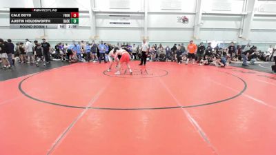 160 lbs Round Robin 1 - Cale Boyd, Front Royal WC-MS vs Austin Holdsworth, Backyard Barbarians-MS