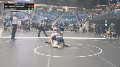 174 lbs Quarterfinal - Evan Morris, Missouri Baptist University vs Will Vander Luitgaren, Grand View (Iowa)