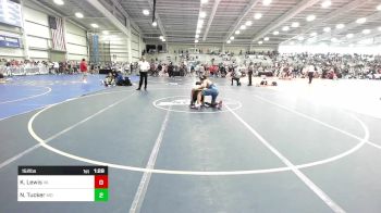 152 lbs Quarterfinal - Kai Lewis, VA vs Noah Tucker, MD