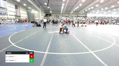 152 lbs Quarterfinal - Kai Lewis, VA vs Noah Tucker, MD