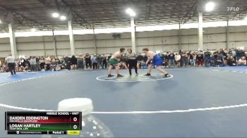 Cons. Round 2 - Logan Hartley, Team Real Life vs Daxden Eddington, Pocatello Grapplers