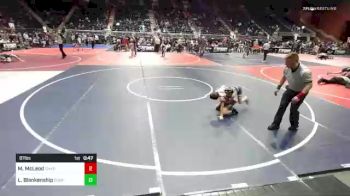 87 lbs Quarterfinal - Magnus McLeod, Chaparral WC vs Landon Blankenship, Cody WC