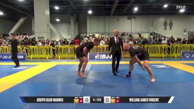 William James Vincent vs Joseph Dean Warner 2025 American National IBJJF Jiu-Jitsu Open Championship
