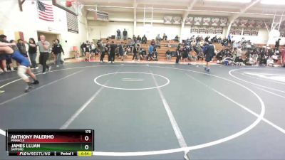 175 lbs Cons. Round 4 - Anthony Palermo, Pinnacle vs James Lujan, Safford