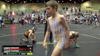 82 lbs Round 5 (6 Team) - Carson McArther, BadBass vs Landon Mersdorf, Belding