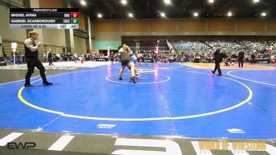 285 lbs Consi Of 8 #2 - Miguel Avina, Durham Wrestling Club vs Gabriel Scarborough, Checotah Matcats
