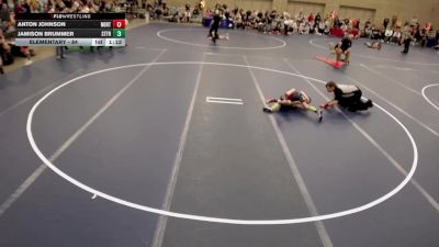 Elementary - 115 lbs Kingston Andersen, Northfield vs Waylon Enger, St Francis