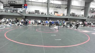 120 lbs Champ. Rd Of 32 - Max Bell, All Phase Wrestling vs Thomas Gorst, Team Utah