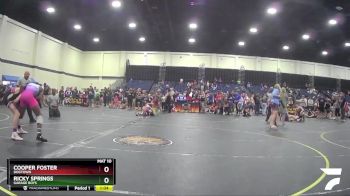 117 lbs Semifinal - Cooper Foster, Dogtown vs Ricky Springs, Garage Boys