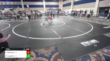 70 lbs Consi Of 16 #2 - Ezekiel Ramirez, Juggernaut WC vs Torren Loughlin, Kamananui