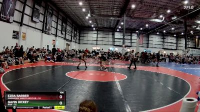 106 lbs Semis (4 Team) - Ezra Barber, DARKHORSE WRESTLING CLUB vs Gavin Hickey, RAW