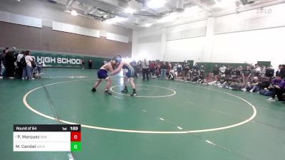 195 lbs Round Of 64 - Pablo Marquez, Norwalk vs Michael Cardiel, Upland