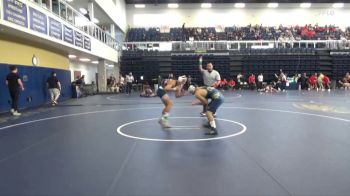 157 lbs Champ. Round 1 - Noah Zuniga, Cerritos College vs Isaiah Navarro, Lemoore College
