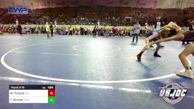 106 lbs Round Of 16 - Westin Pollock, Owasso Takedown Club vs Ty Bowser, Predator Wrestling