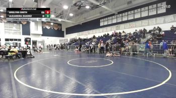 110 lbs Cons. Round 3 - Brelynn Smith, Chaparral vs Alejandra Suarez, South Hills