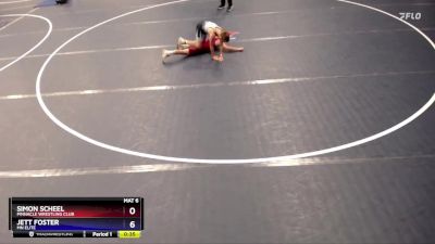 78 lbs Semifinal - Simon Scheel, Pinnacle Wrestling Club vs Jett Foster, MN Elite