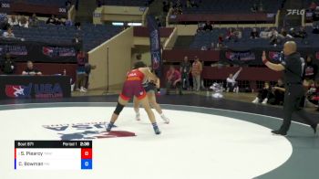 68 lbs Quarterfinal - Solin Piearcy, Titan Mercury Wrestling Club (TMWC) vs Cheyenne Bowman, POUNDERS WC