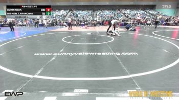49 lbs Consi Of 4 - Suho Kwak, Salem Elite Mat Club vs Michael Cawthorne, Tiger Trained Wrestling
