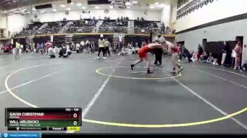 106 lbs Cons. Round 3 - Gavin Christman, Indiana vs Will Hruskoci, Fishers Wrestling Club