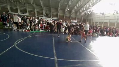 46 lbs Semifinal - Wyatt Wilson, Team Prestige Wrestling vs Knox Greenhalgh, Ravage Wrestling Club