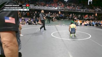 6A 113 lbs Cons. Round 1 - Fernando Morales, Houston Clear Lake vs Ethan Crawford-Daily, Northwest Eaton