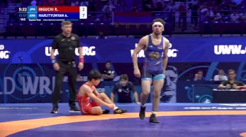 57 kg 1/4 Final - Rei Higuchi, Japan vs Arsen Harutyunyan, Armenia