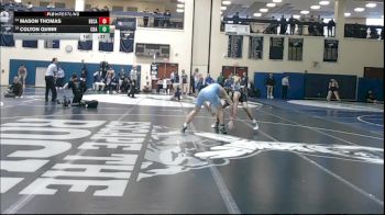 160 lbs Consi Of 16 #1 - Mason Thomas, Bethlehem Catholic vs Colton Quinn, Christian Brothers Academy