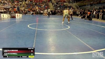 215 lbs Champ. Round 1 - Lincoln Brooks, Minot vs Austin Burrell, Davies