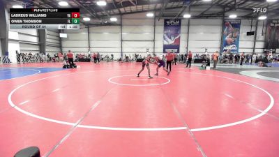 142 lbs Round Of 64 - LaDreus Williams, VA vs Owen Thomson, FL