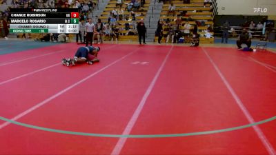 285 lbs Champ. Round 2 - Chance Robinson, UNATTACHED vs Marcelo Rosario, Iowa Central Community College